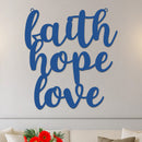Faith Hope Love Sign