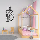 Metal Family With Baby Wall Art