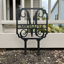 Custom Metal Yard Art - Personalized Garden Stake