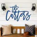 Fancy Family Name Sign