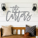Fancy Family Name Sign