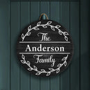Fancy Personalized Front Door Decor