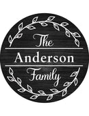 Fancy Personalized Front Door Decor