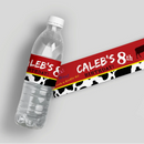 Farm Birthday Water Bottle Labels