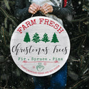 Farm Fresh Trees Christmas Door Decorations