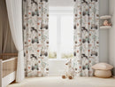 Baby Woodland theme curtain - kids room curtain