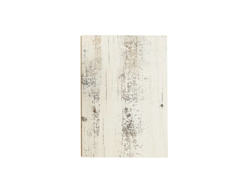 Rustic Originals 1/4 in. x 5.1 in. Real Wood Easy Install Wall Panels - Farmhouse White (20 Sq. Ft.)