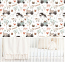Boho Leaves wallpaper - Nursery Wall Decor Wallpapers
