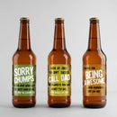 Father's Day Awesome Beer Label Set