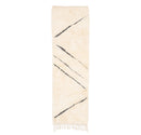 Diagonal Path - Luxury Shag Moroccan Runner Rug