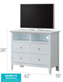 Hammond - Charming Media Chest With Storage