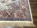 8.8 x 12 Karastan Ivory Hunting Rug