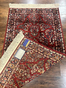 Karastan Rug 3x5 Red Sarouk