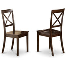 7 Piece Dining Table Set With 6 Chairs Wood Finish