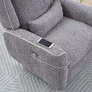 MBR309A Power recliner / Swivel / glider PEWTER color