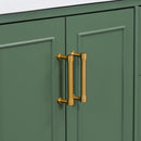 [Cabinet Only] 36" Green Traditional Bathroom Vanity(Sink not included)