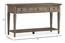 Lancaster - Rectangular Sofa Table - Dove Tail Gray