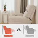 64.6 Inch Wall Hugging Auto Power Recline Loveseat