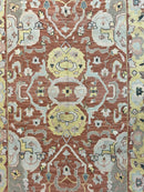Turkish Flatweave Kilim Rug 4x6, Geometric Wool Handmade Carpet, Vintage