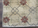 Turkish Rug 5x6, Oushak Carpet, Beige