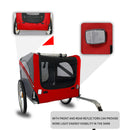 Outdoor Heavy Duty Foldable Utility Pet Stroller Dog Carriers Bicycle Trailer