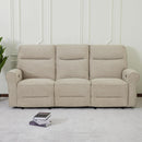 87.8 Inch Wall Hugger Reclining Sofa With Drop Down Table