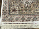 Turkish Memluk Silk Rug 4x6, Hereke Carpet, Bamboo Silk, New