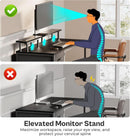 47 Inch Gaming Desk With LED Lights For Home Office