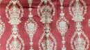 Dark Red Silk Carpet 5.3 x 7.6 ft, 5x8 Silk Rug, New Turkish Silk Carpet, Mint Condition, Beige & Red Area Rug, Bamboo Silk, High Quality