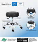 Boss Be Well Armless Medical Spa Stool Black Office Pro