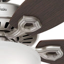 Builder Deluxe 52 Inch Brushed Nickel Indoor Ceiling Fan