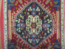2'X 4' Antique Handmade Turkish Floral Oriental Wool Rug Pillow Case Cushion