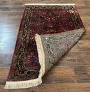 Persian Sarouk Rug 3x5, Antique Persian Carpet