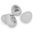 Set of 12 Color Your Own Religious Plastic Easter Eggs 2.25 Inches