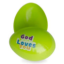 Set of 12 Religious Quotes on Plastic Easter Eggs