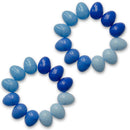 Set of 24 Blue Plastic Eggs