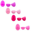 Set of 24 Pink Plastic Easter Eggs
