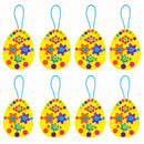 Set of 12 DIY Easter Egg Ornament Craft Kit