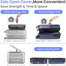Luggage Sets 3 Piece(20/24/28), Expandable Carry On Luggage with TSA Lock Airline Approved, 100% PC Hard Shell and Lightweight Suitcase with Front Pocket and Spinner Wheels