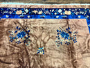 Antique Chinese Wool Rug 9x12, Large Peking Carpet, Handmade, Nichols Rug