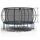 YC 14FT trampoline Pumpkin- Black Red- fframe height 90cm