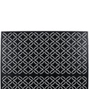 Outdoor & Indoor Privacy Screen Metal Privacy Screen 76' H×48' W, Freestanding Decorative Privacy Screen for Deck Balcony Patio, Privacy Fence Panels for Outside Lawn Garden PS107 BLACK