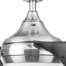 52 Inch Brushed Nickel LED Ceiling Fan With Remote