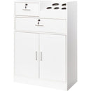 Locking Beauty Salon Storage Cabinet Hair Dryer Holder Stylist Equipment Drawer