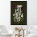 Feathered Raven Dark Canvas