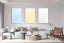 Feathers Pattern Set of 3 Prints Modern Wall Art Modern Artwork