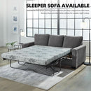 Queen Memory Foam Convertible Sofa Sleeper Charcoal