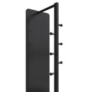 Full-length mirror, rubber wood + mirror, 68.8 x 19.6 inches (mirror width: 15.7 inches) large full-length mirror, easy to dress, organize and place in the bedroom/living room/office/cloakroom (black)