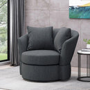 SWIVEL CLUB CHAIR