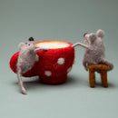 Felting kit Latte for two V-139C